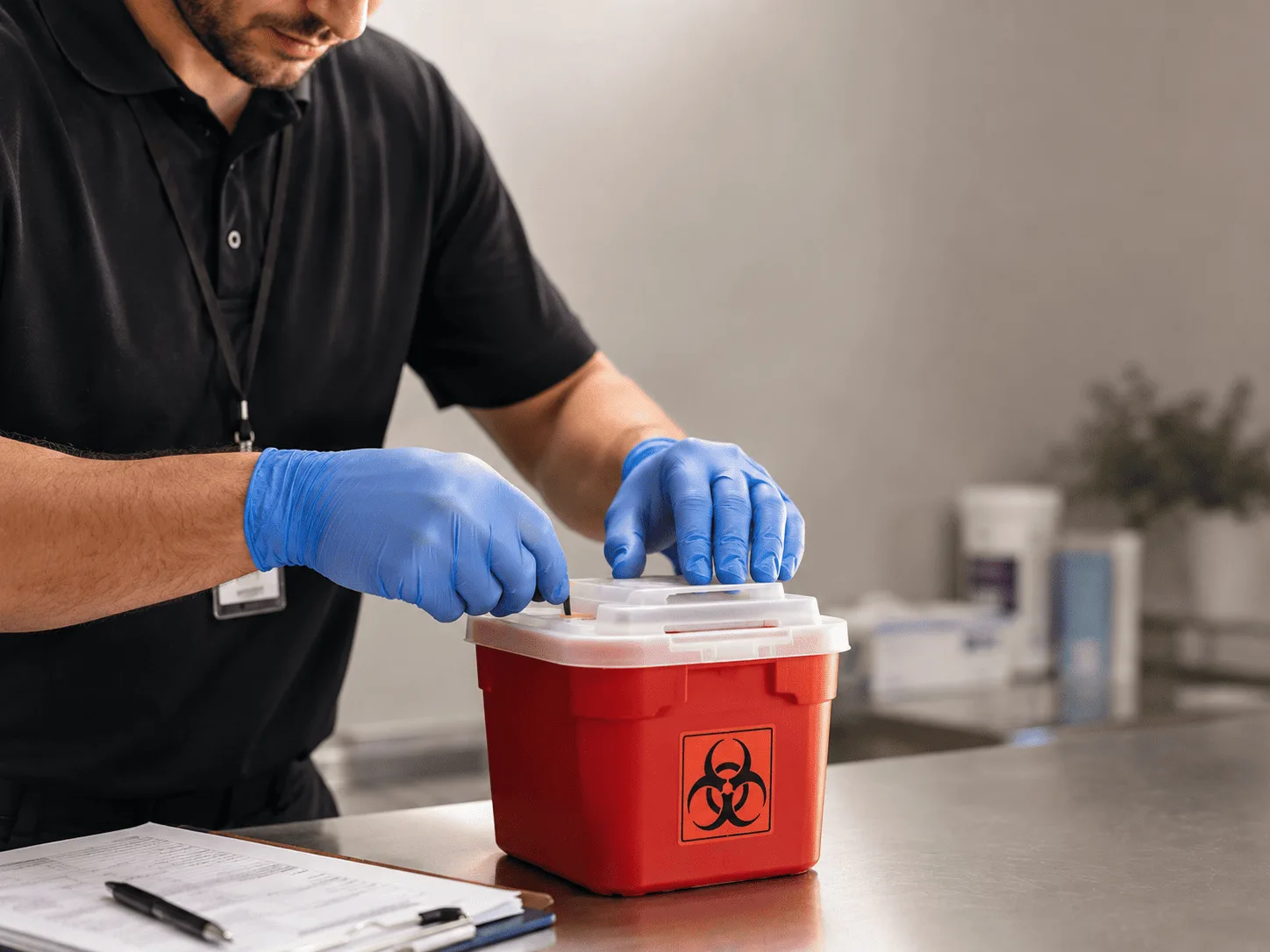 Why choose Sharps Waste Disposal in Hunter, AR